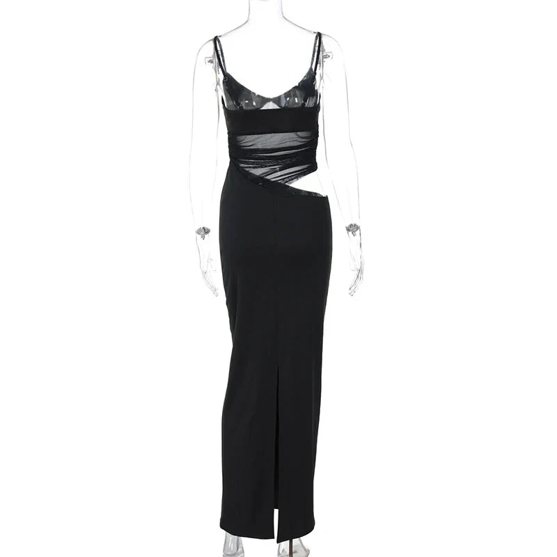Mesh Maxi Dress - Emery