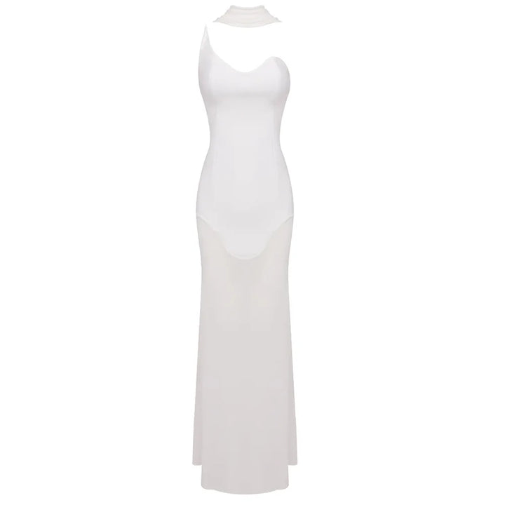 Strapless Chiffon Maxi Dress - Genesis