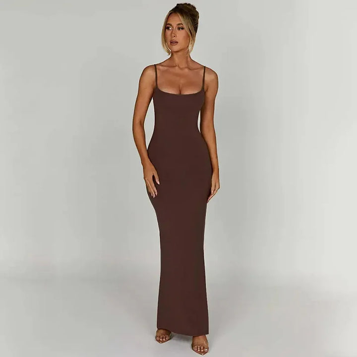 Fitted maxi dress - Anita