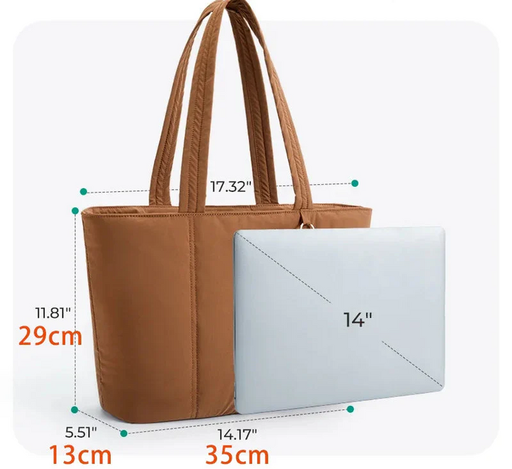 תיק מרופד תא אחסון גדול