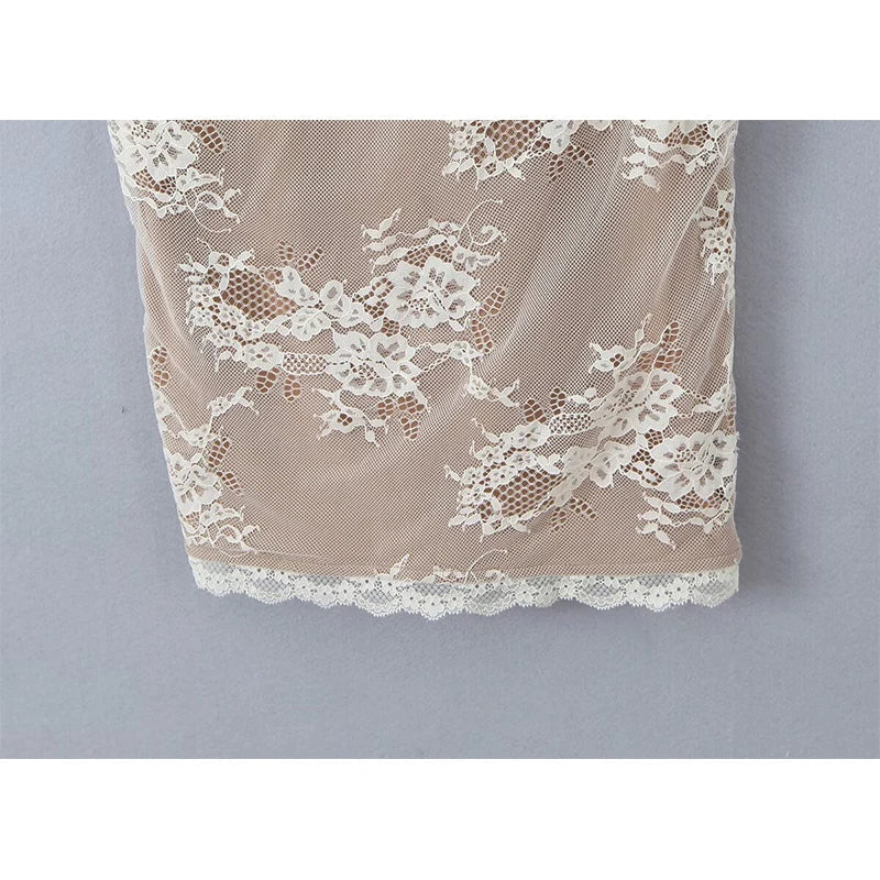 Midi Lace Dress - Elizabeth