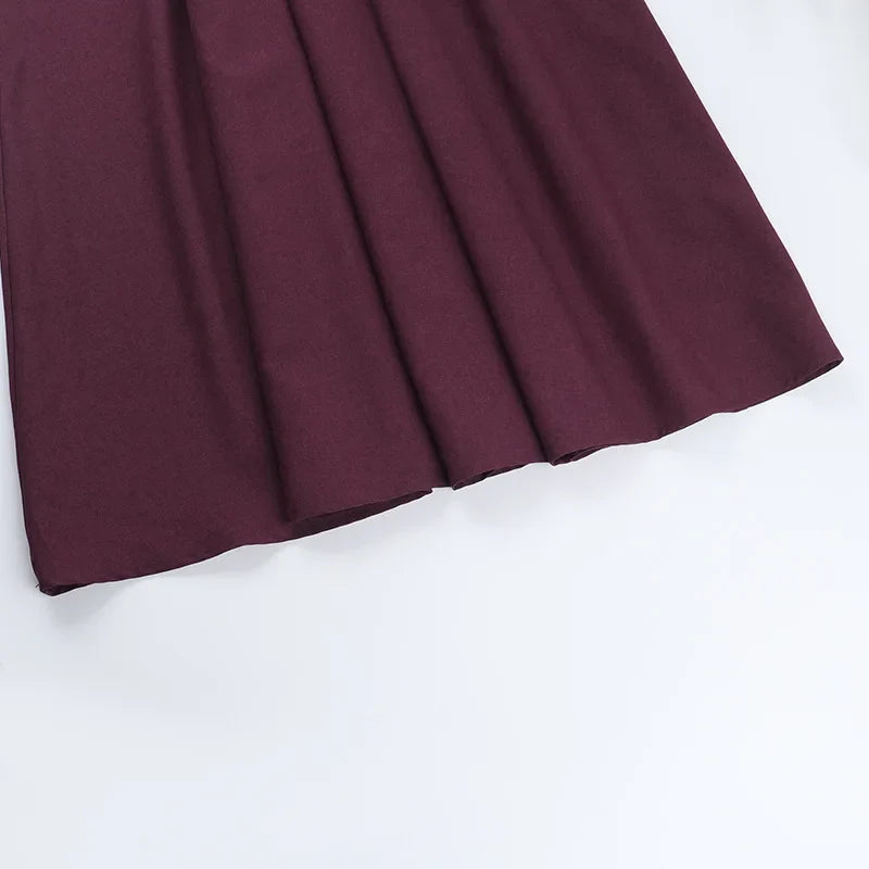 Strapless Maxi Dress with Pockets and A-Line Cut - Indy