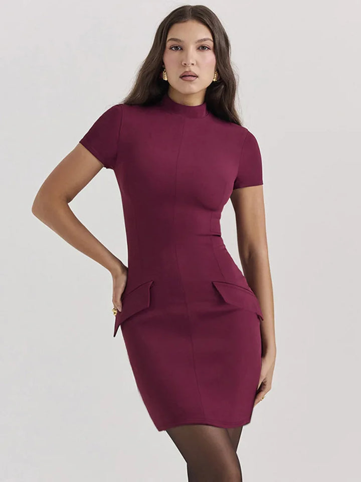 Tailored mini dress with pocket detail - Antonia