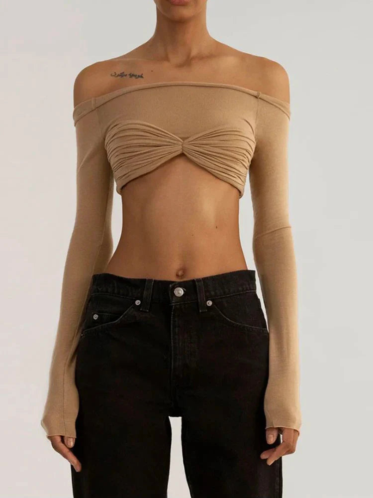 Crop Top Shirt - Amy