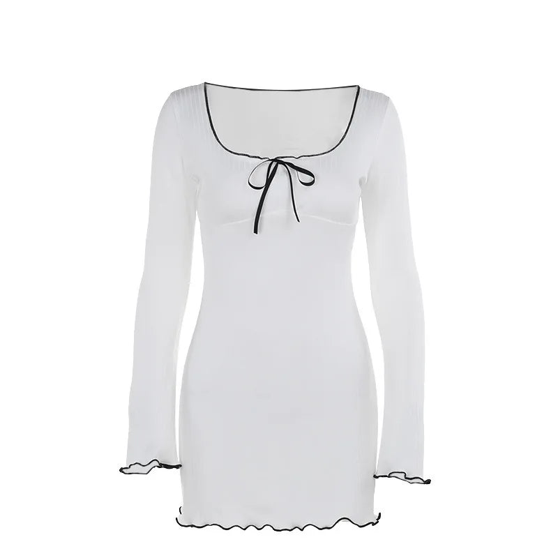 Knitted mini dress - NELLY