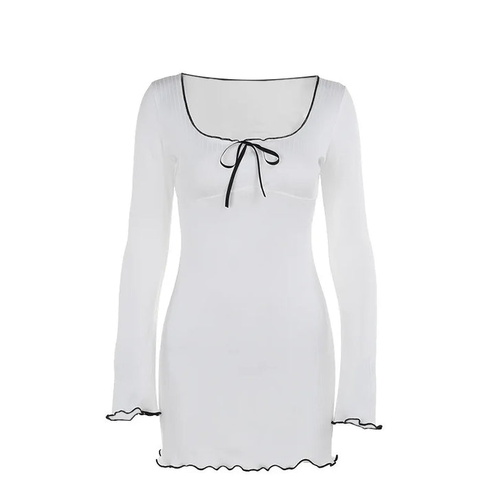 Knitted mini dress - NELLY