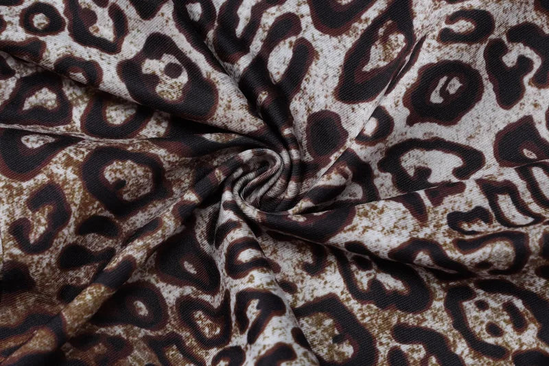 Leopard Print Tank Bodysuit - Tay