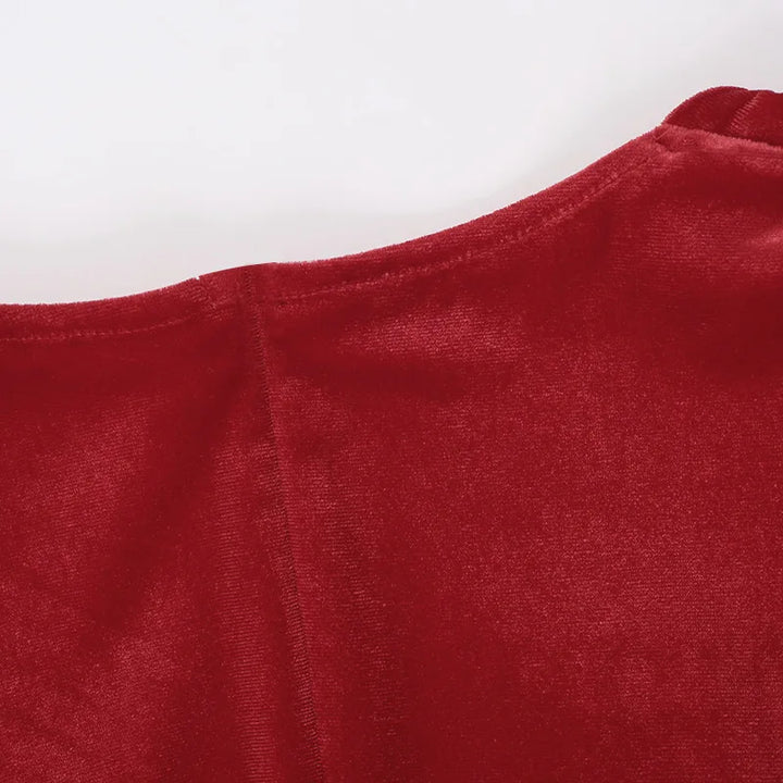Velvet Mini Dress - Lolita