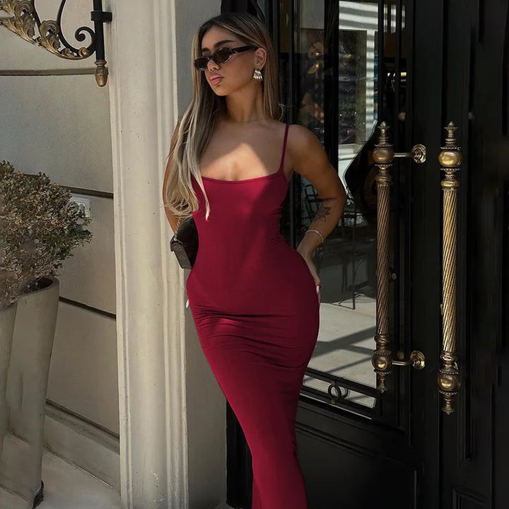 Fitted maxi dress - Anita