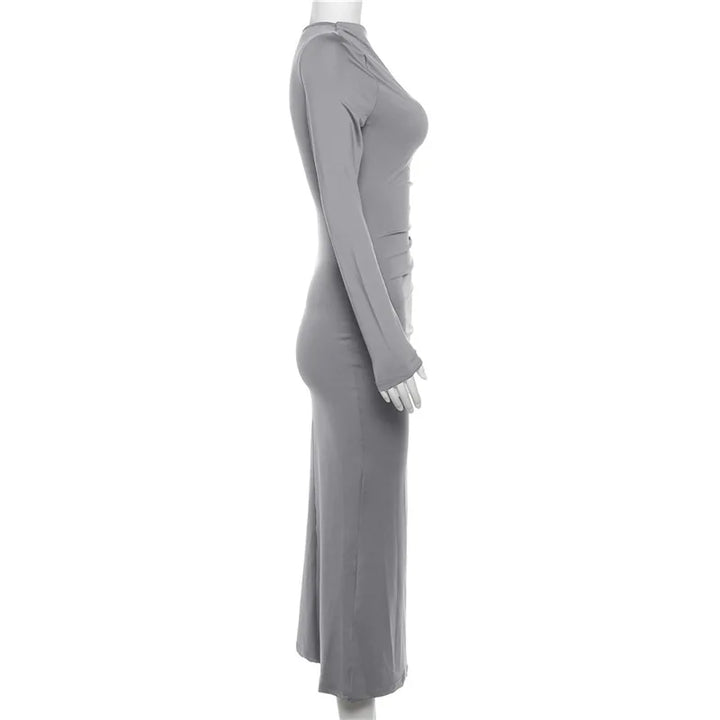 Fitted Shaping Maxi Dress - Noa