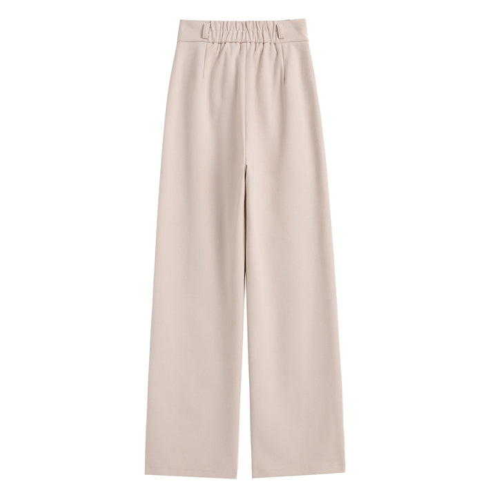 Tailored Wool Pants High Waist