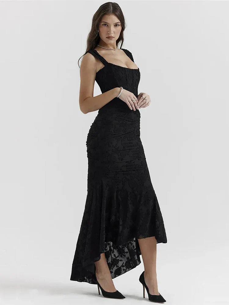 Maxi Lace Dress - Hilai