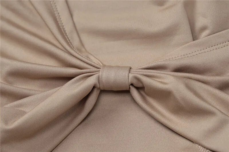 Maxi Dress with Pleats Design - Passy
