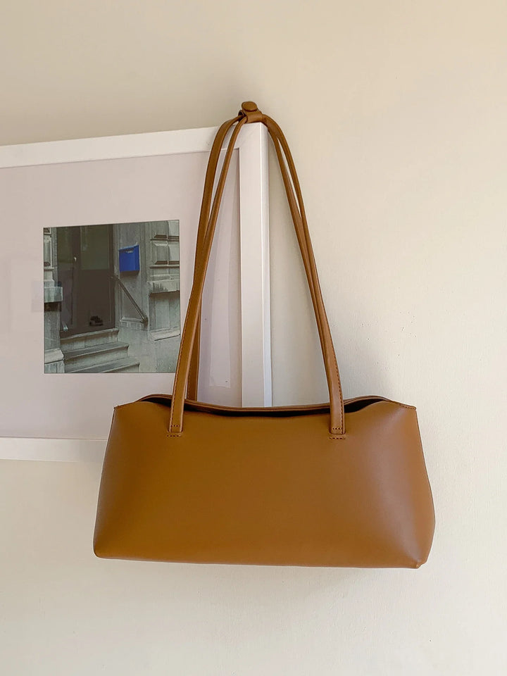 תיק דמוי עור בעיצוב מלבני