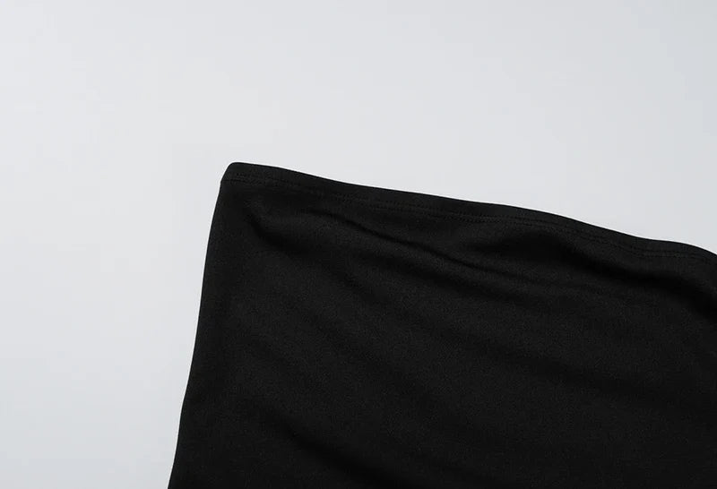 Strapless Satin Maxi Dress - Marina