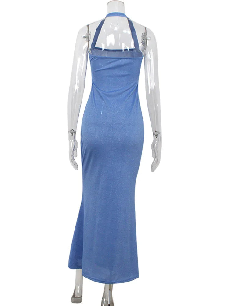 Maxi dress with sequins - Lilianna