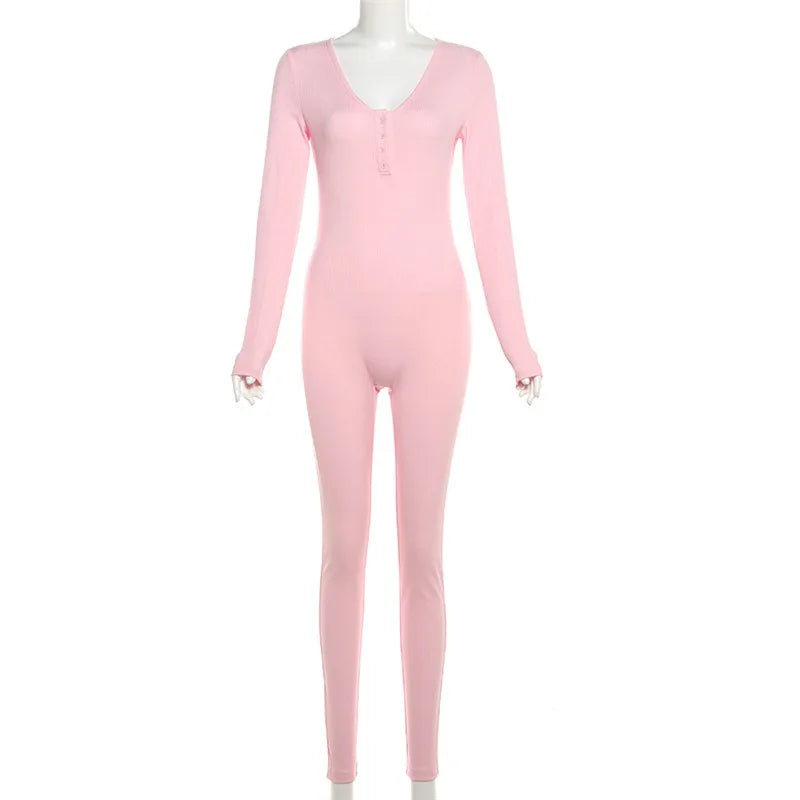 Long Knitted Jumpsuit - Alanna
