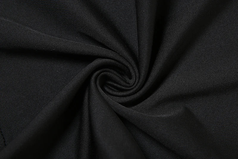 Fitted Jumpsuit with Shaping Fabric, Pedal Pushers, and Zipper Closure - Peyton