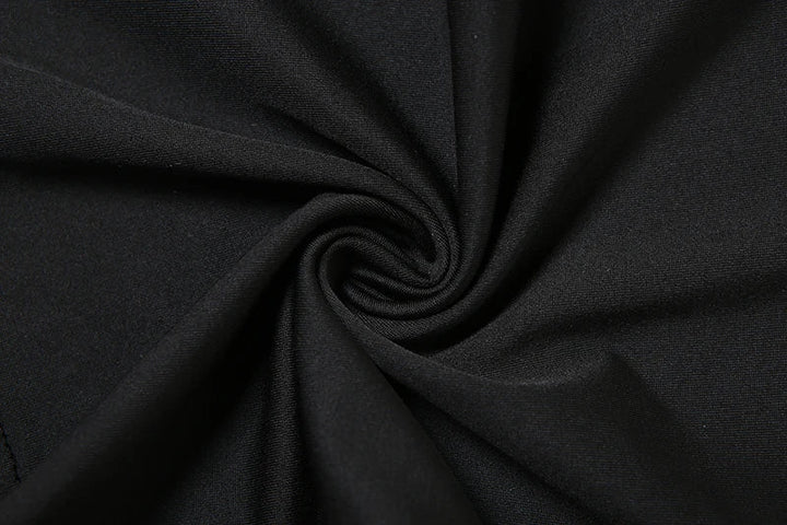 Fitted Jumpsuit with Shaping Fabric, Pedal Pushers, and Zipper Closure - Peyton
