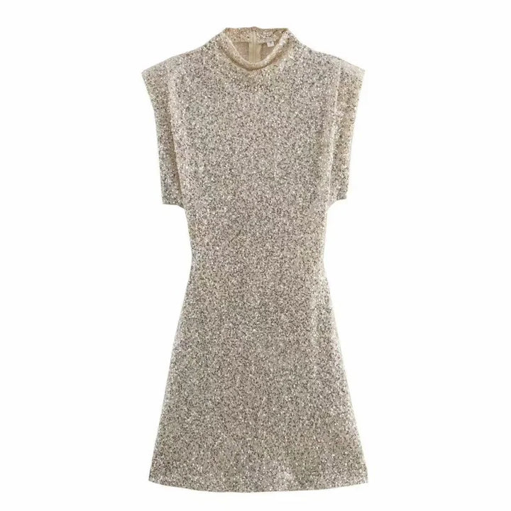 Mini Dress with Sparkling Sequins - Kaylee