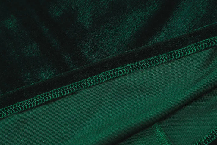 Velvet midi dress - Lorenza