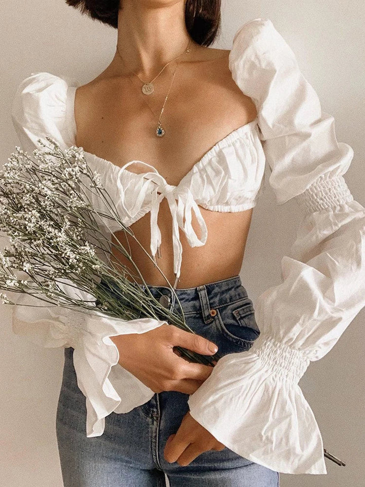 Long Sleeve Puff Top - Kani