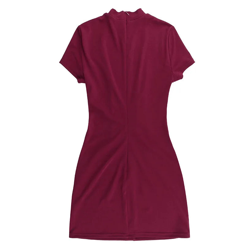 Tailored mini dress with pocket detail - Antonia