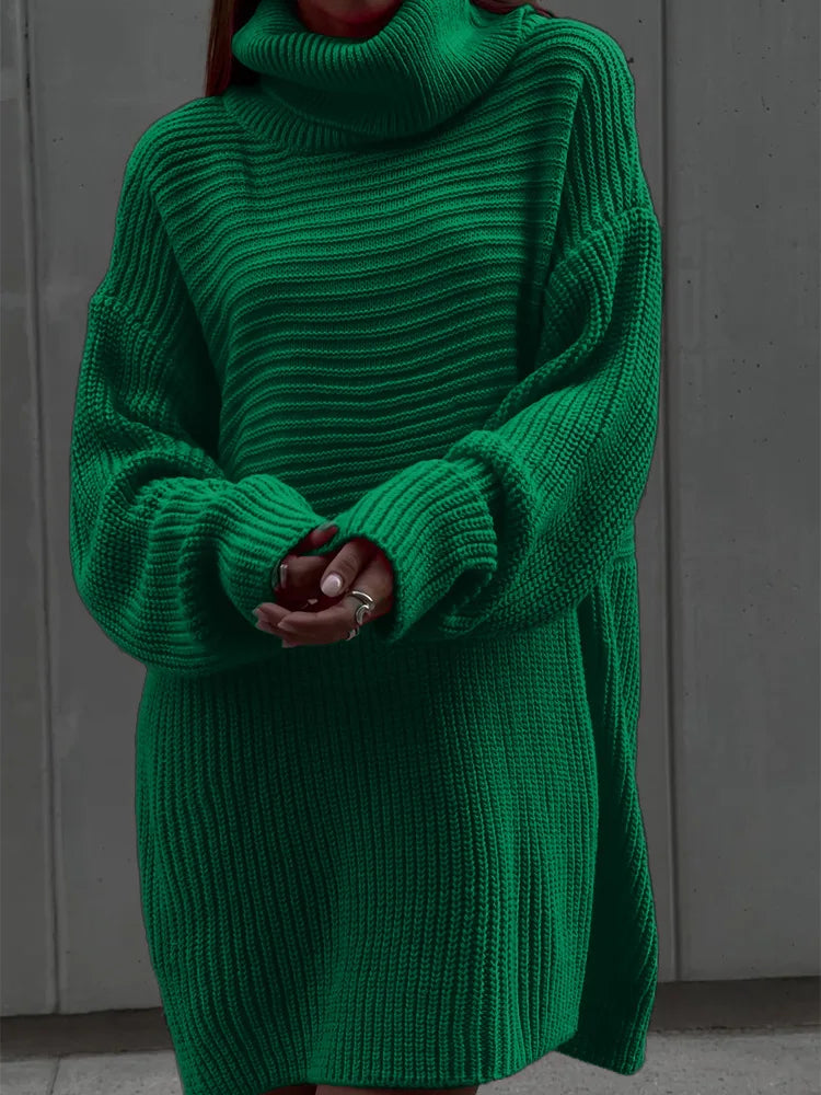 Oversized Turtleneck Knit - Lul