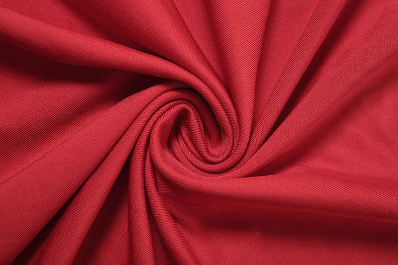 Ruched Maxi Dress with Tie Decoration, Open Back, and Deep V Neckline - Peleg