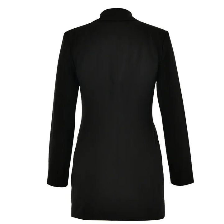 Mini blazer dress decorated with rhinestones - DANI