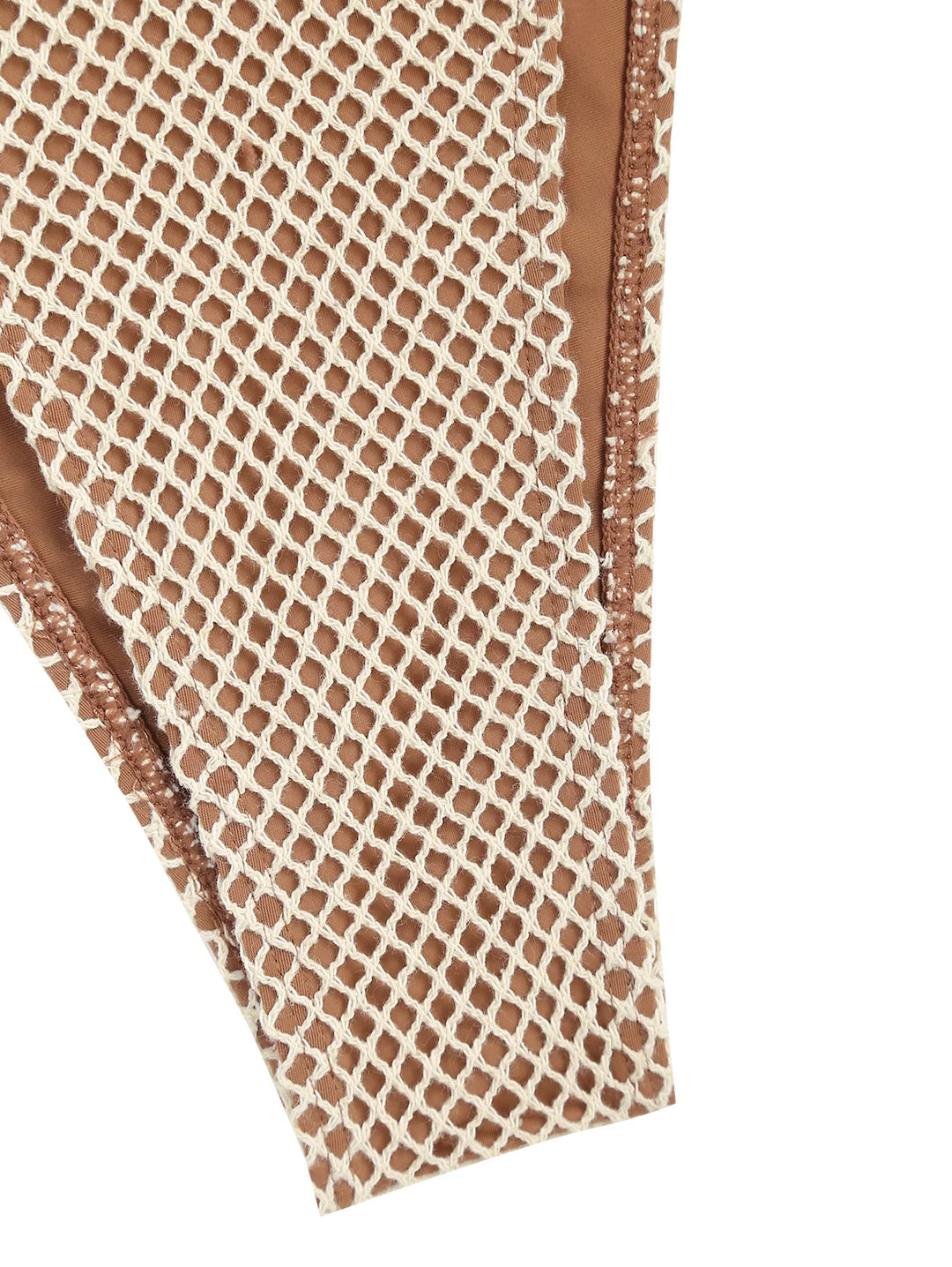 Triangle Bikini with Mesh Design - Fanny