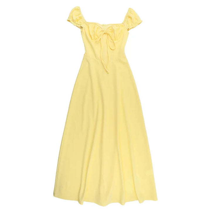 Maxi Dress with Rustic Design - Haile