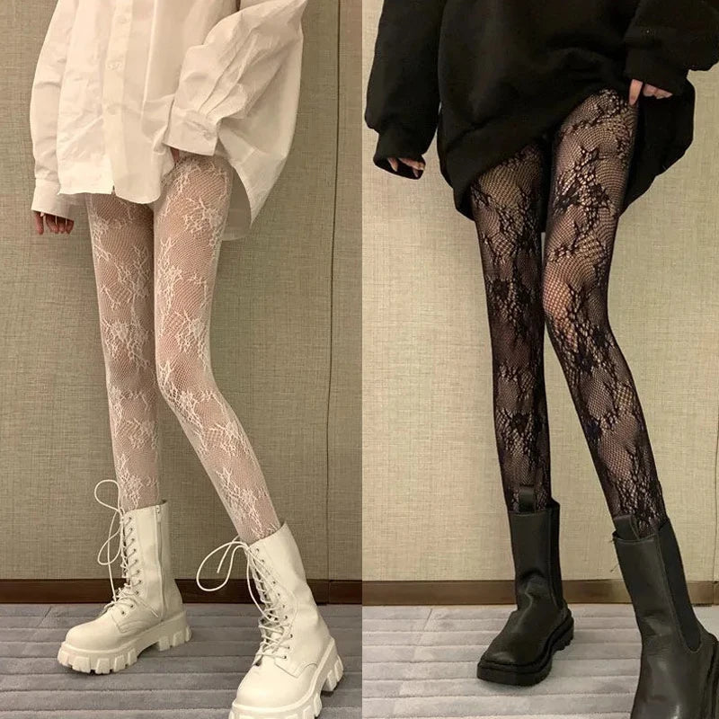 Tights in a variety of textures and shades: lace / hearts / bows / butterflies / mesh / sequins / stars