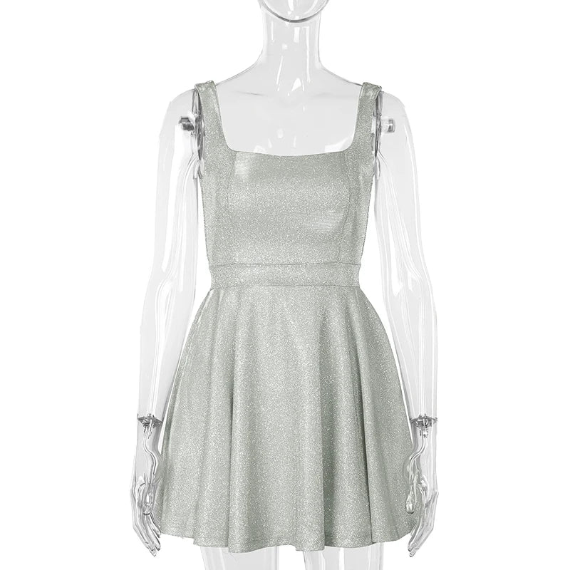 A-Line Mini Sequin Dress - Maisie