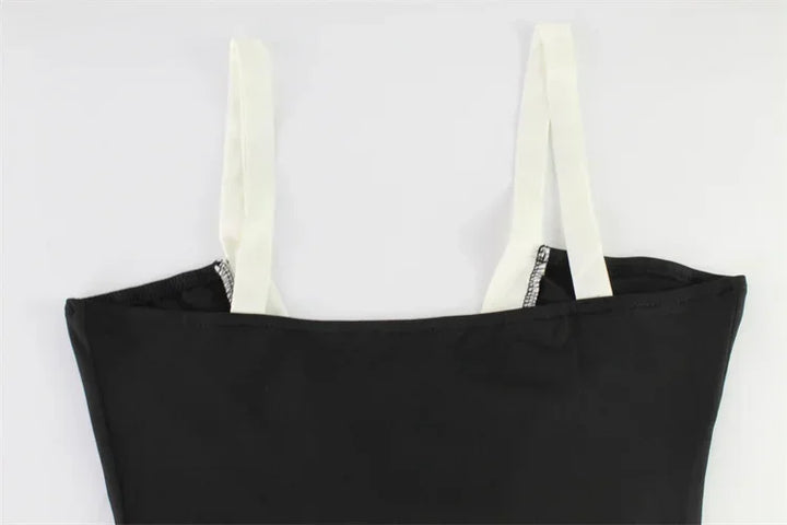 Maxi Dress with Satin Ribbon Tie Detail - Celine