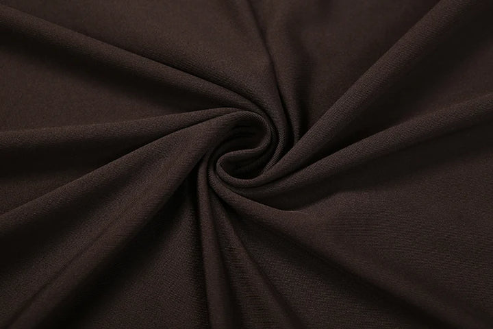 Maxi Dress with Collar, Open Back, Pleats, and Slit - Bianca