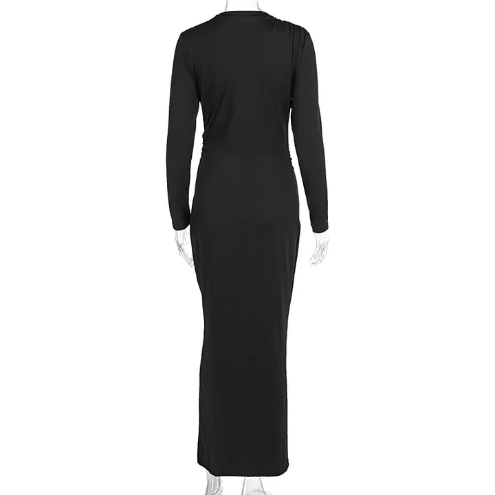 Maxi dress with ruching design - Elia