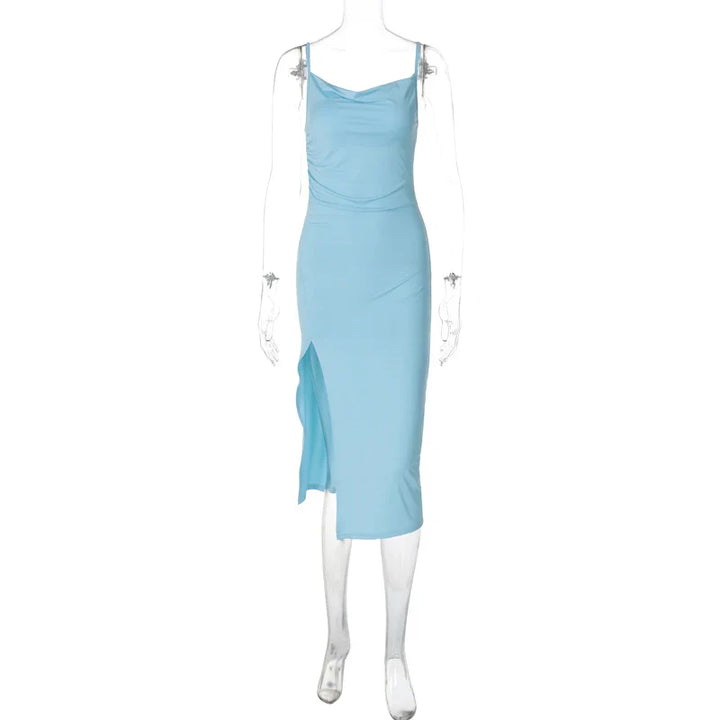 Open-back midi dress - Milana