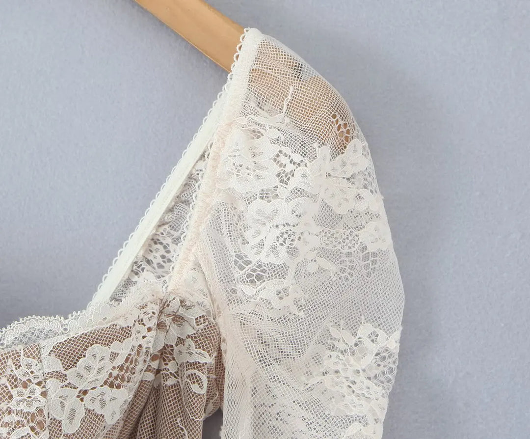 Midi Lace Dress - Elizabeth