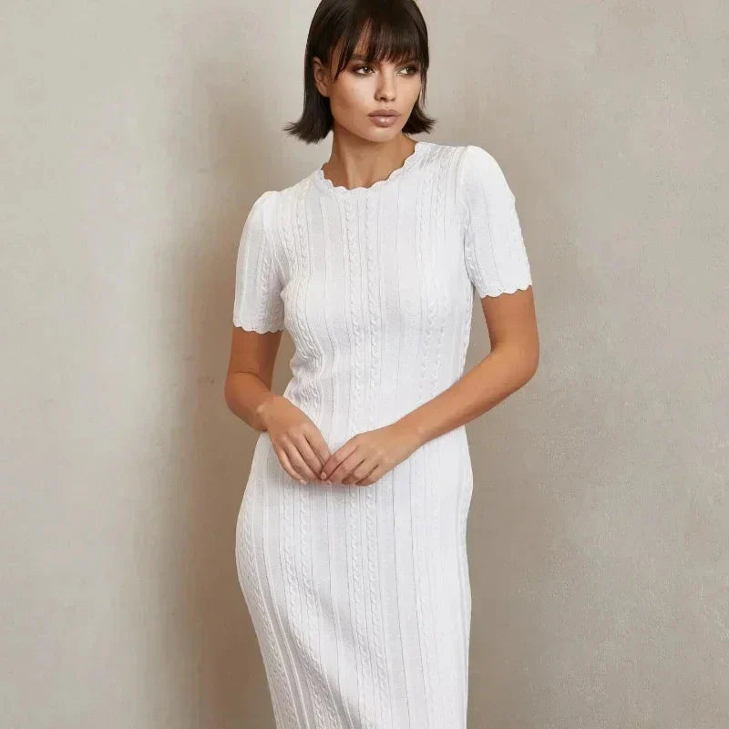 Knitted Midi Dress - Tula