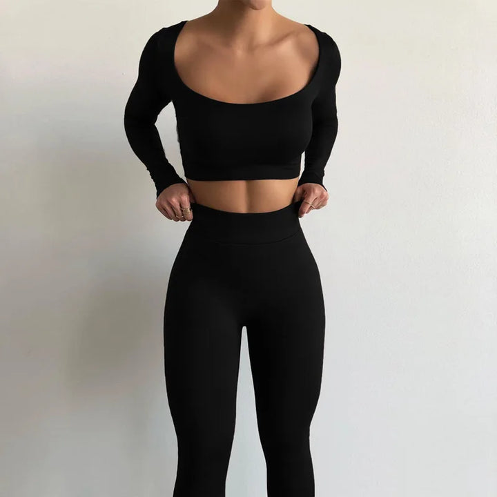 Two-piece set leggings and top - Sasha