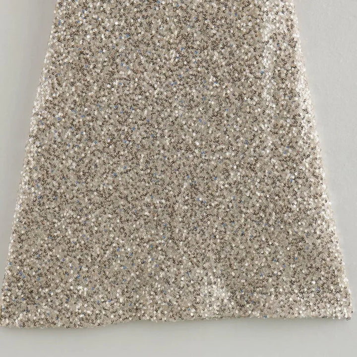 Mini Dress with Sparkling Sequins - Kaylee