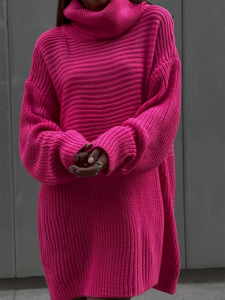 Oversized Turtleneck Knit - Lul