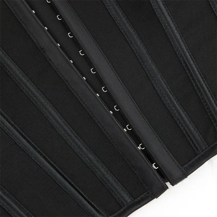 Strapless Corset with Pin Closure and Back Tie for Waist Shaping - Jayla
