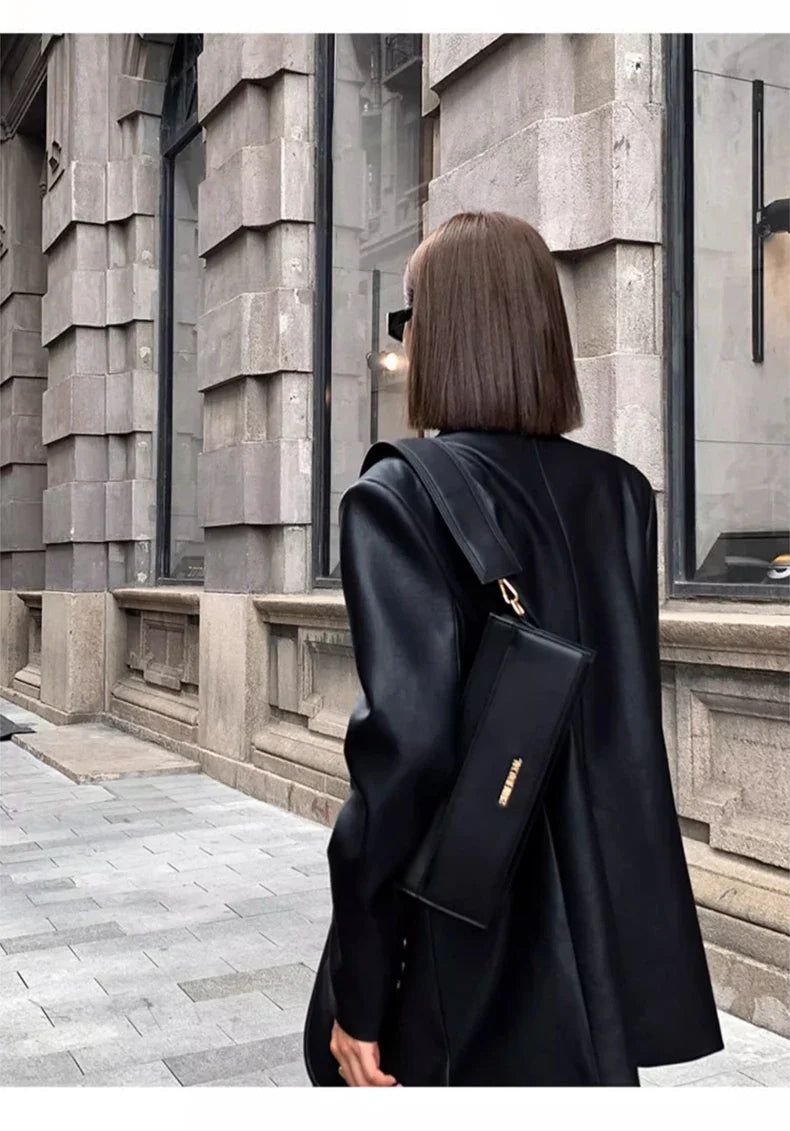 Tailored Leather Jacket - Rashal