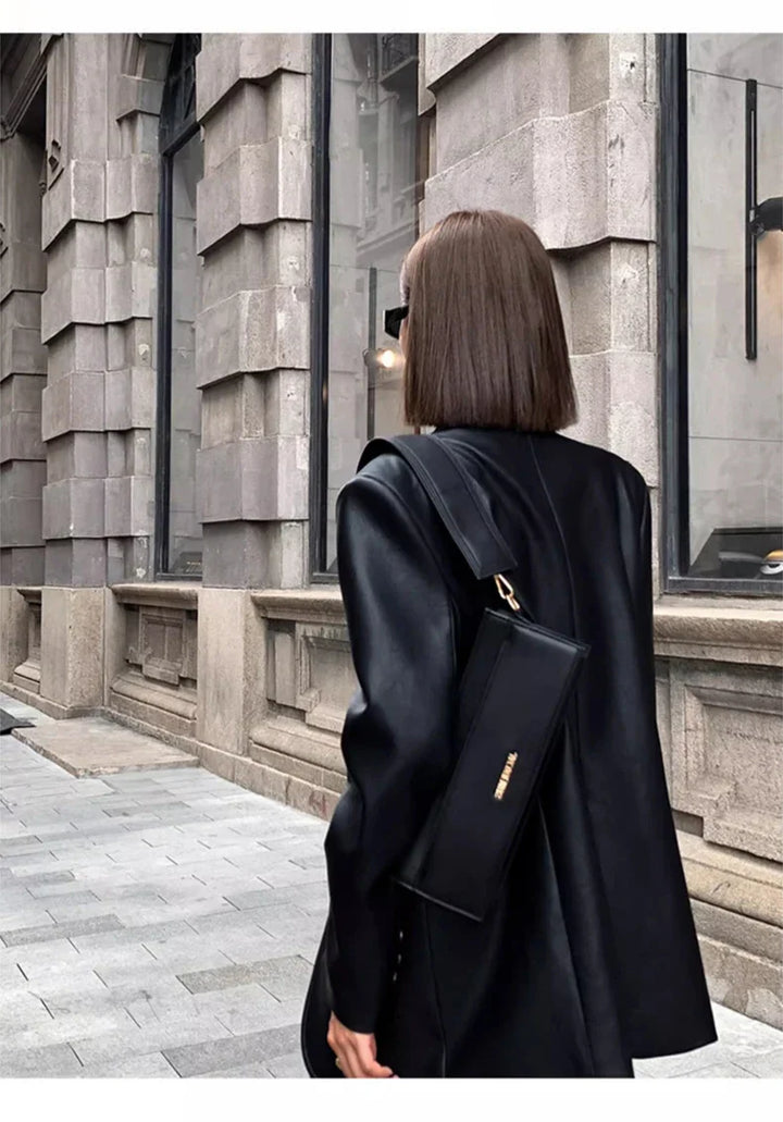 Tailored Leather Jacket - Rashal