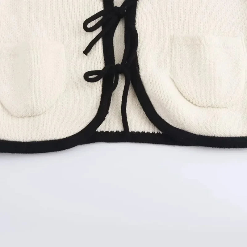 Tie sweater - Mona