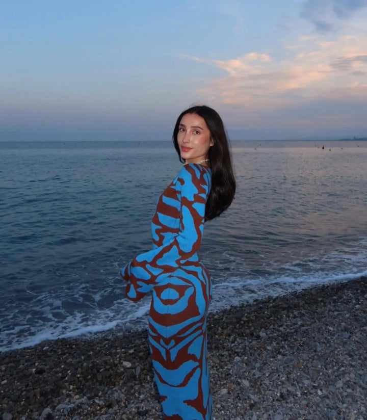 Maxi Dress with Special Print - Dani
