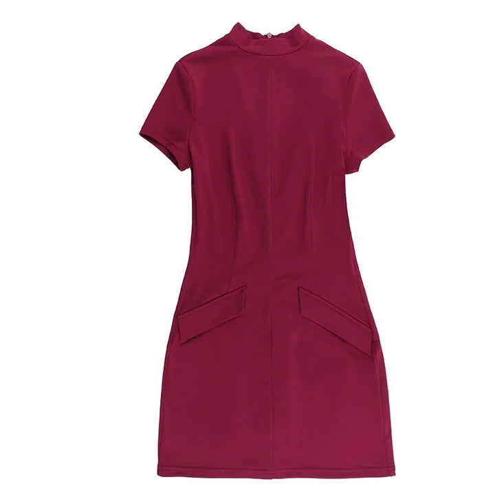 Tailored mini dress with pocket detail - Antonia