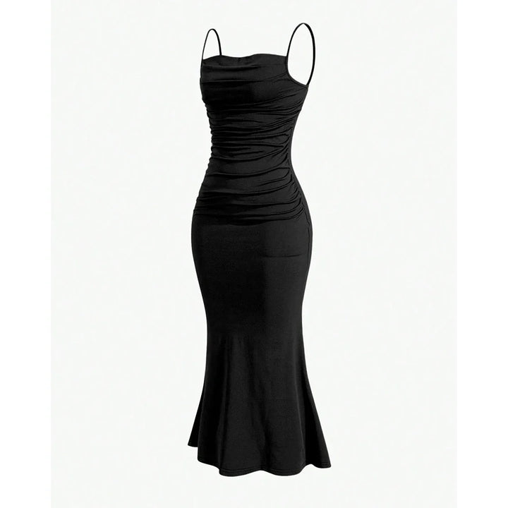 Elegant spaghetti strap maxi dress - Emberly
